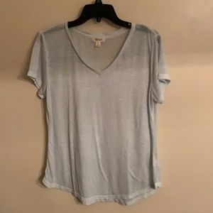 Style and Co light blue T-shirt
